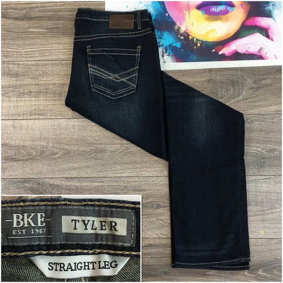 BKE Other - BKE Tyler Straight Men’s 40XXL 40x37 Dark Jeans